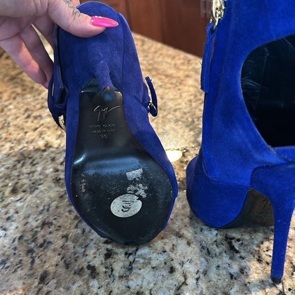 Blue booties - Picture 6 of 7